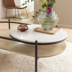 Table basse en bois de manguier Florentin