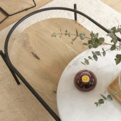 Table basse en bois de manguier Florentin