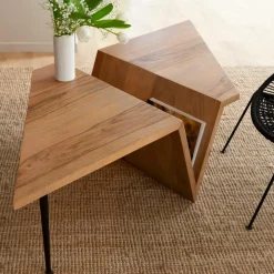 Table basse en bois de manguier Letizia