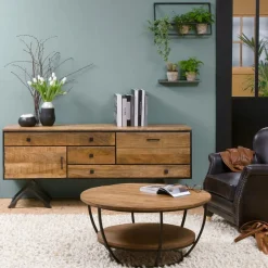 Table basse en bois de manguier Rita