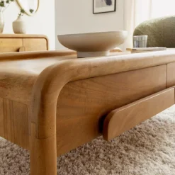 Table basse en bois de manguier Féodor