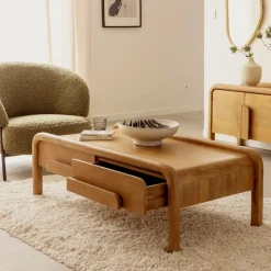 Table basse en bois de manguier Féodor