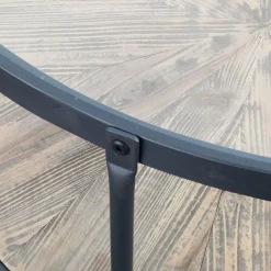 Table basse en verre et bois de sapin April