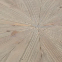 Table basse en verre et bois de sapin April