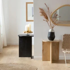 Table basse gigogne en bois de manguier Faro