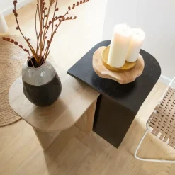 Table basse gigogne en bois de manguier Faro