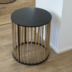 Table basse gigogne en bois de sapin Nicole