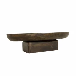 Table basse ovale en bois de manguier Morana