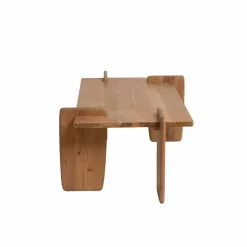 Table basse rectangle en bois d'acacia Zola