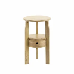 Table de chevet en bois de manguier Juliet