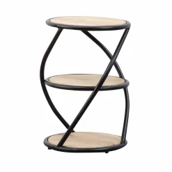 Table de chevet en bois de manguier Mykonos