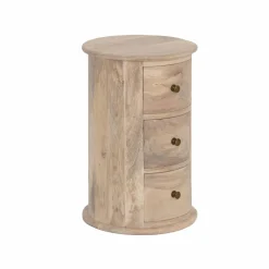 Table de chevet en bois de manguier Maëva