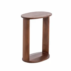 Table de chevet en bois de manguier Swan