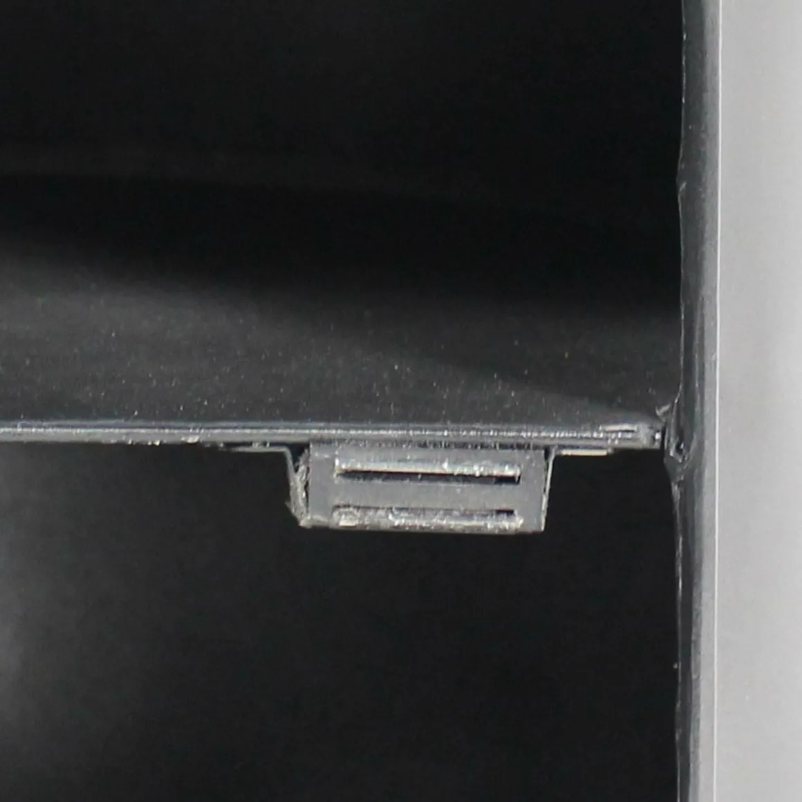 Table de chevet en métal gris Meryl