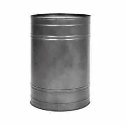 Table de chevet en métal gris Meryl