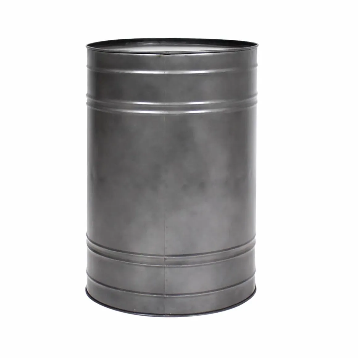 Table de chevet en métal gris Meryl