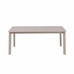Table de jardin en aluminium taupe 8 places Kaïa