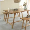 Table haute en bois d'acacia Orane