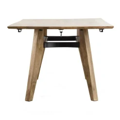 Table à manger avec allonges en bois de manguier Wood