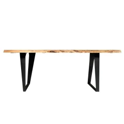 Table à manger en bois d'acacia 200 cm Tree
