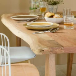 Table à manger en bois d'acacia 180 cm Tree