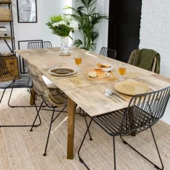 Table à manger en manguier Clarisse