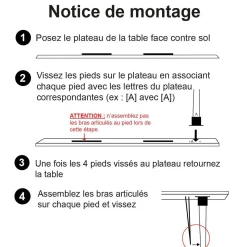 Table à manger en manguier Clarisse