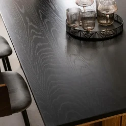 Table à manger en pin recyclé Constance