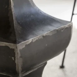 Table à manger ronde en bois de manguier Vitto