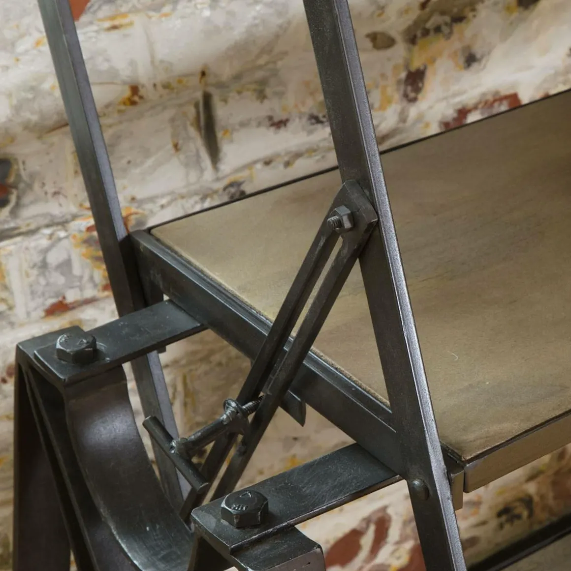 Table étagère en bois de manguier Santorini