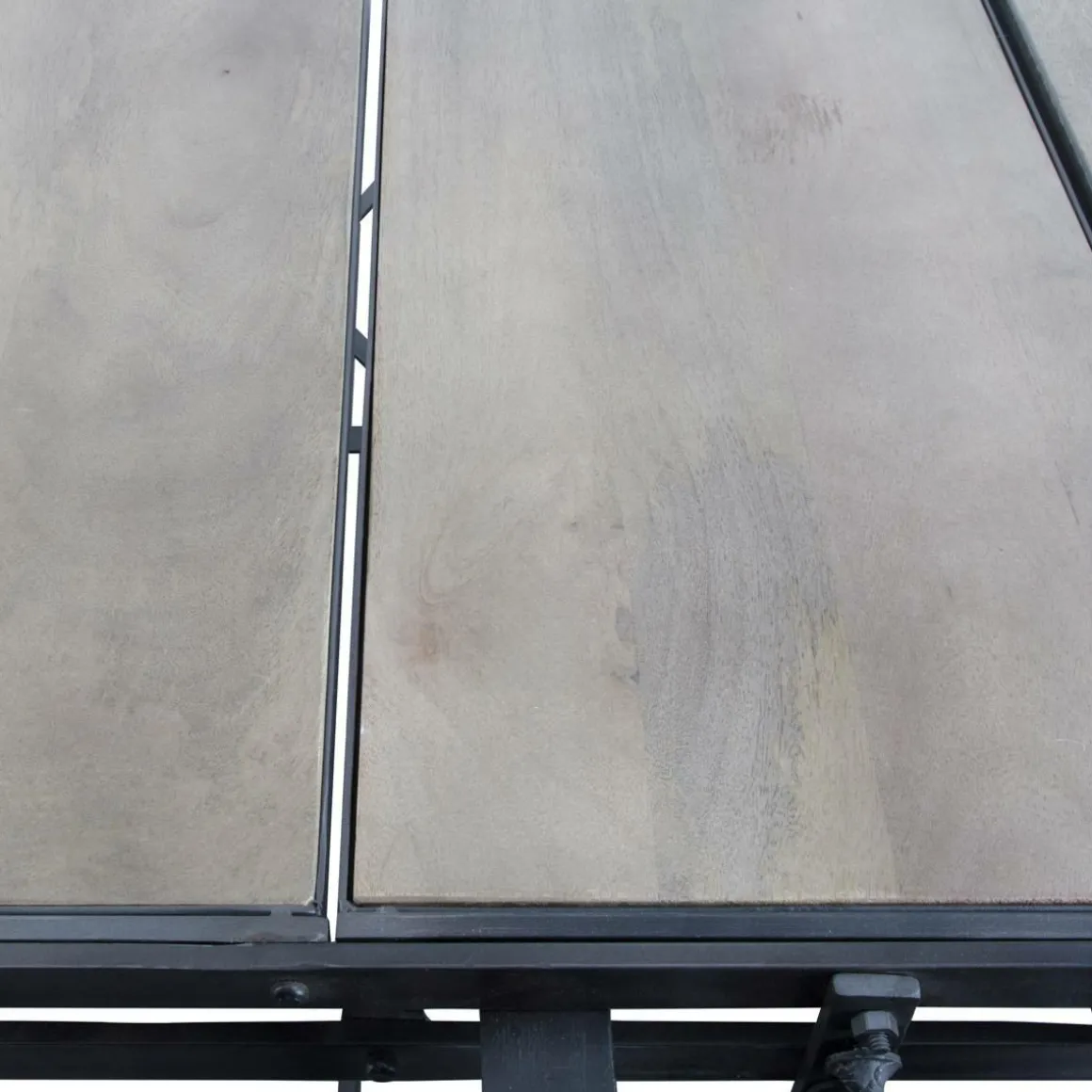 Table étagère en bois de manguier Santorini