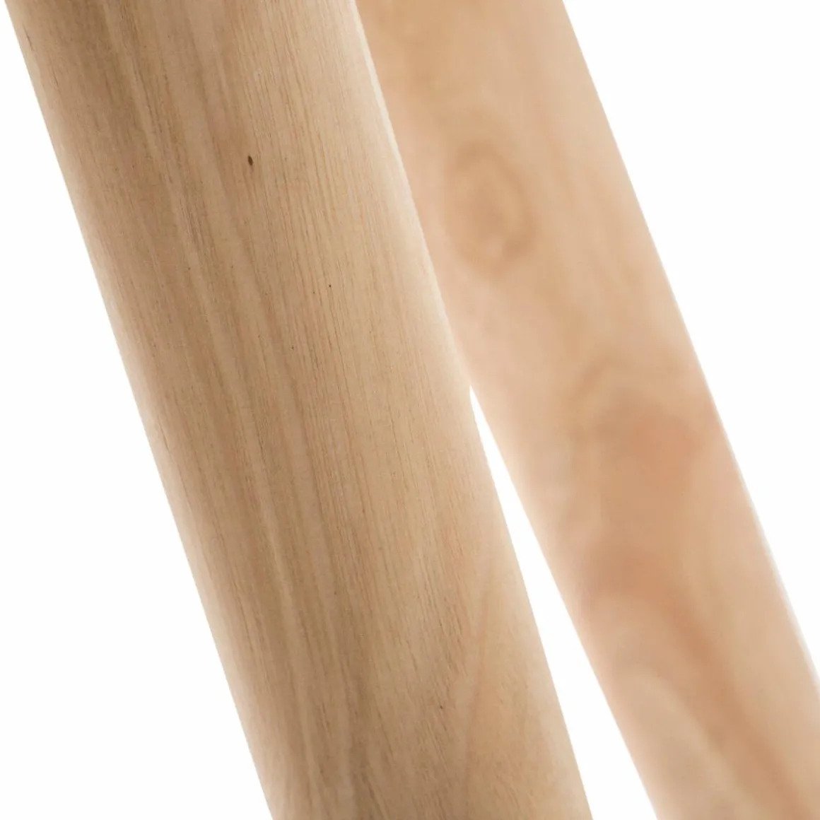 Tabouret de bar en cuir marron Jocelin