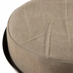 Tabouret de bar en métal 1 place Grey