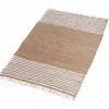 Tapis en jute et coton Lali