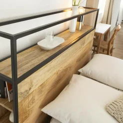 Tête de lit en bois de manguier 160 cm Armelle