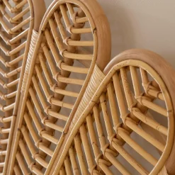 Tête de lit en rotin naturel Rattan