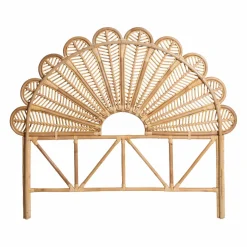 Tête de lit en rotin naturel Rattan