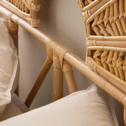 Tête de lit en rotin naturel Rattan