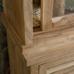 Vaisselier en bois d'acacia Salta