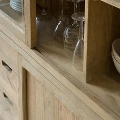 Vaisselier en bois de manguier Nina