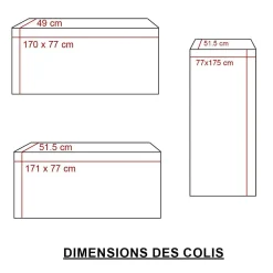 Vaisselier en bois de manguier Nina