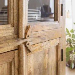 Vaisselier en bois de manguier Lisandro