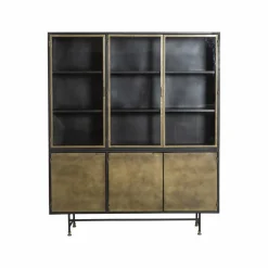 Vaisselier en laiton et métal Janelle