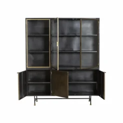 Vaisselier en laiton et métal Janelle