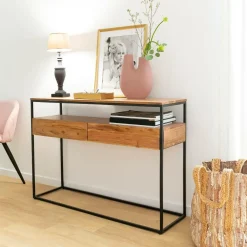 Vase rose 2 tiges en aluminium Tulipa