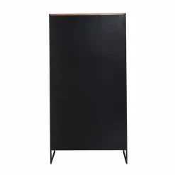 Vitrine en bois d'acacia et métal Bosco