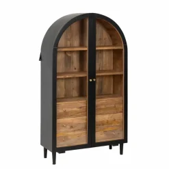 Vitrine en bois de manguier Paulo