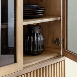 Vitrine en bois de manguier Betty