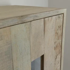 Vitrine en bois recyclé Damian