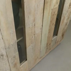 Vitrine en bois recyclé Damian